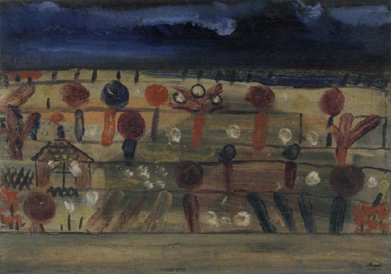 Paul Klee Garden in the Plain II Sweden oil painting art